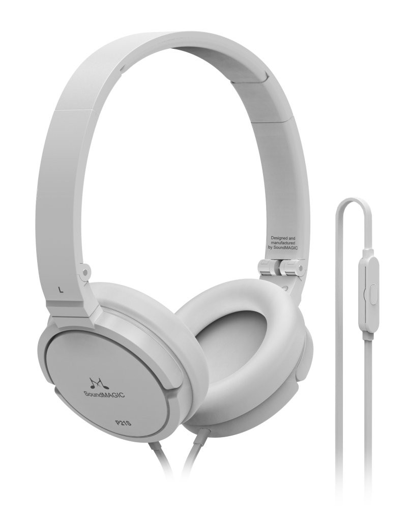 Hlavní obrázek Na uši (s kabelem) SOUNDMAGIC P21S