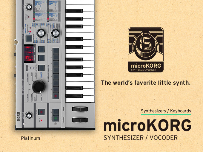 Galerijní obrázek č.2 Syntezátory, varhany, virtuální nástroje KORG microKORG PT