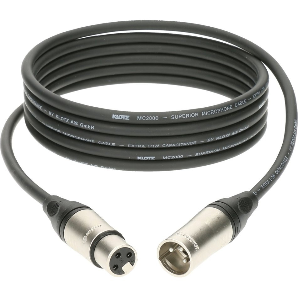Galerijní obrázek č.2 XLR F - XLR M KLOTZ M2 K1 FM 0750