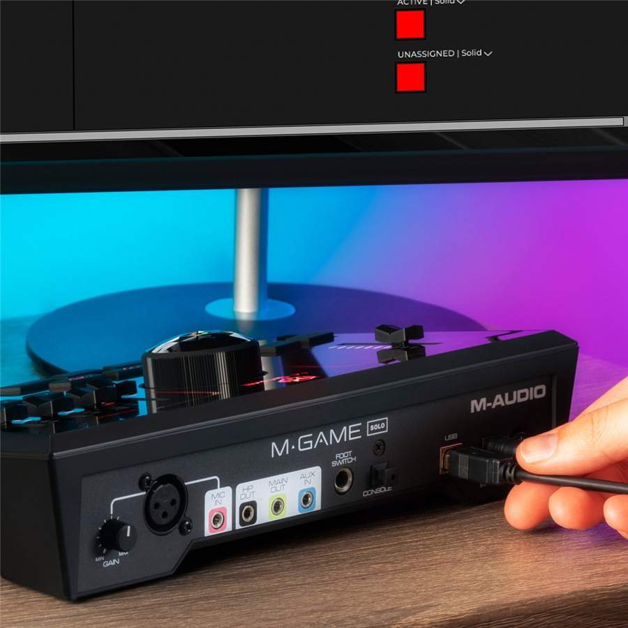 Galerijní obrázek č.14 USB zvukové karty M-AUDIO M-GAME SOLO