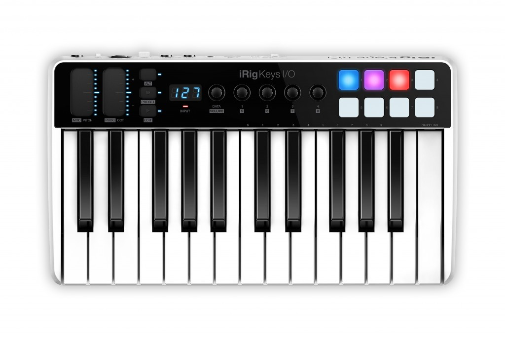 Hlavní obrázek MIDI keyboardy IK MULTIMEDIA iRig Keys I/O 25