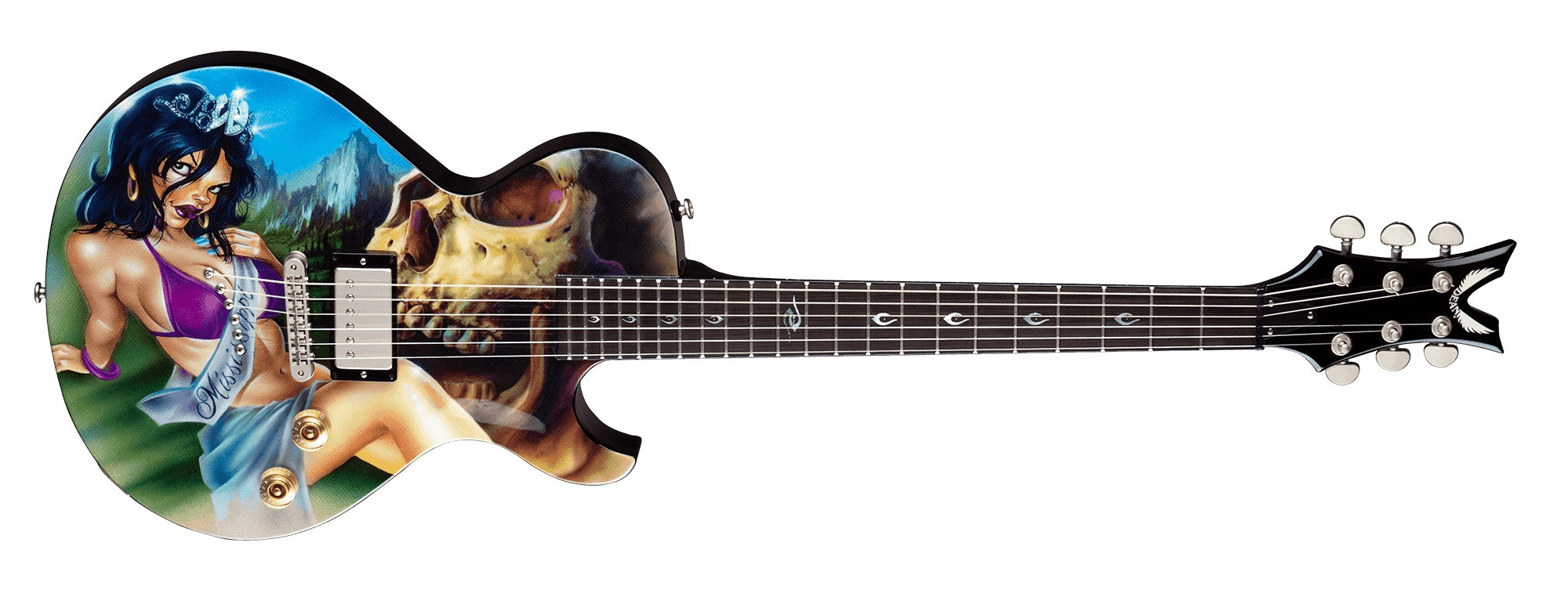 Hlavní obrázek Les Paul DEAN GUITARS LWS-MQ Leslie West Standard Mississippi Queen Graphic