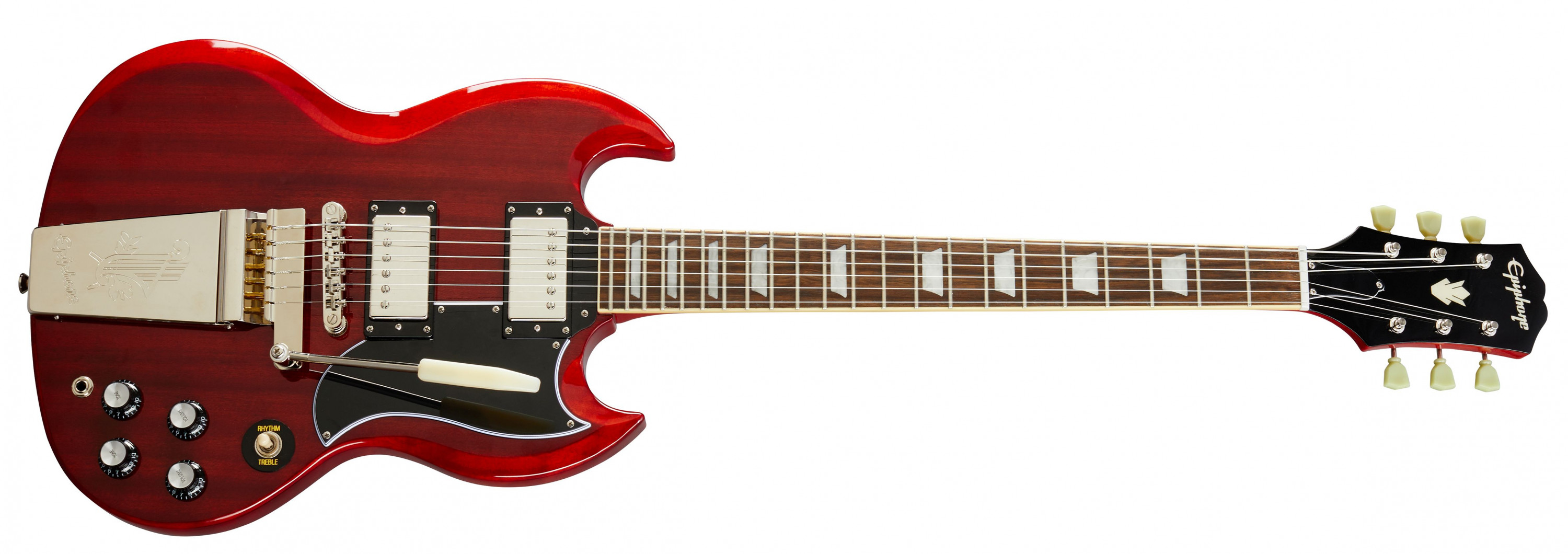 Hlavní obrázek SG EPIPHONE SG Standard 61 Maestro Vibrola Vintage Cherry