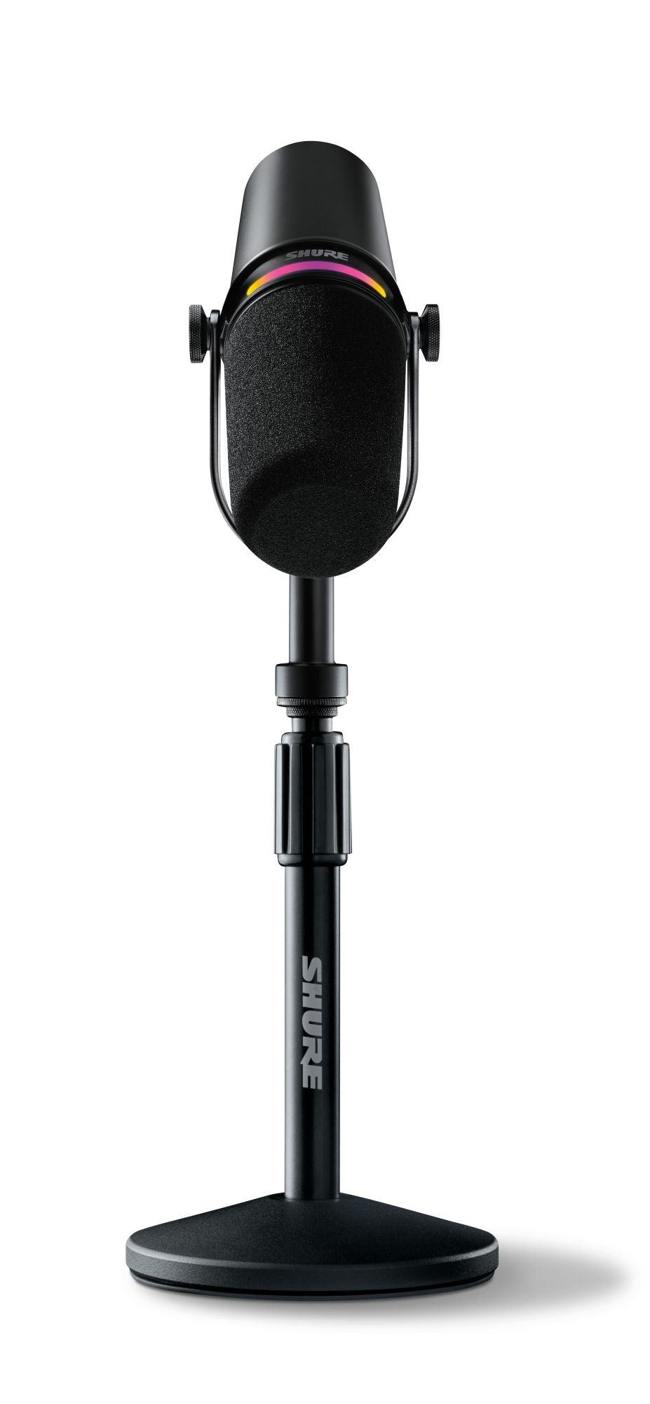Galerijní obrázek č.2 Mikrofony pro rozhlasové vysílání SHURE MV7+ (black) + STAND
