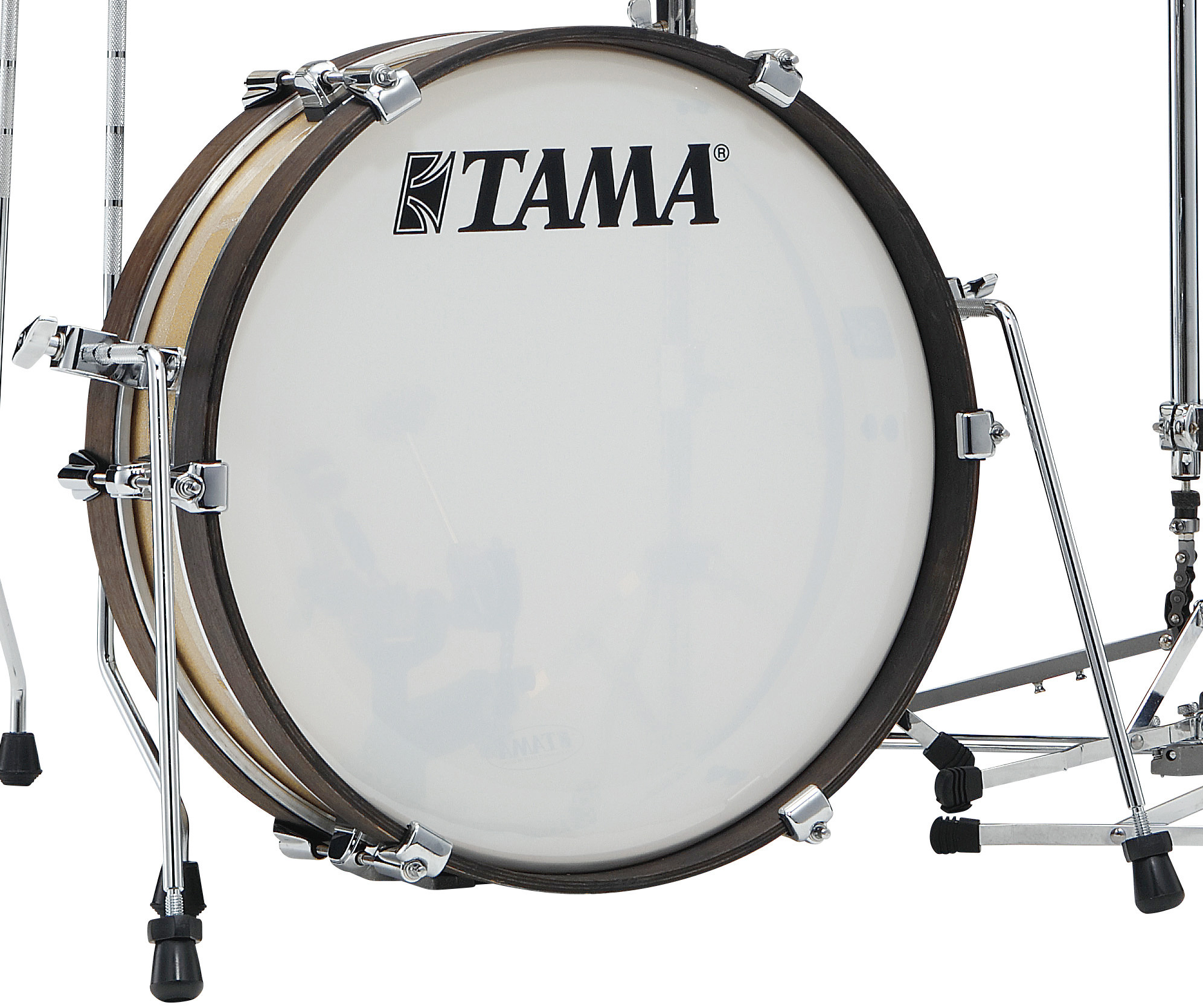 Hlavní obrázek Jednotlivé bubny TAMA LJKB18H3-CHM Club-JAM Pancake Bass Drum 18”x4” - Champagne Mist