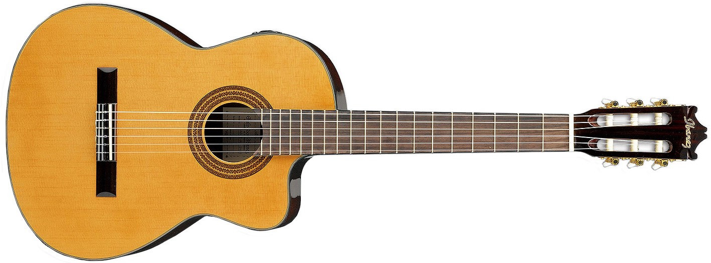 Hlavní obrázek Klasické kytary IBANEZ GA6CE, Rosewood Fingerboard - Amber