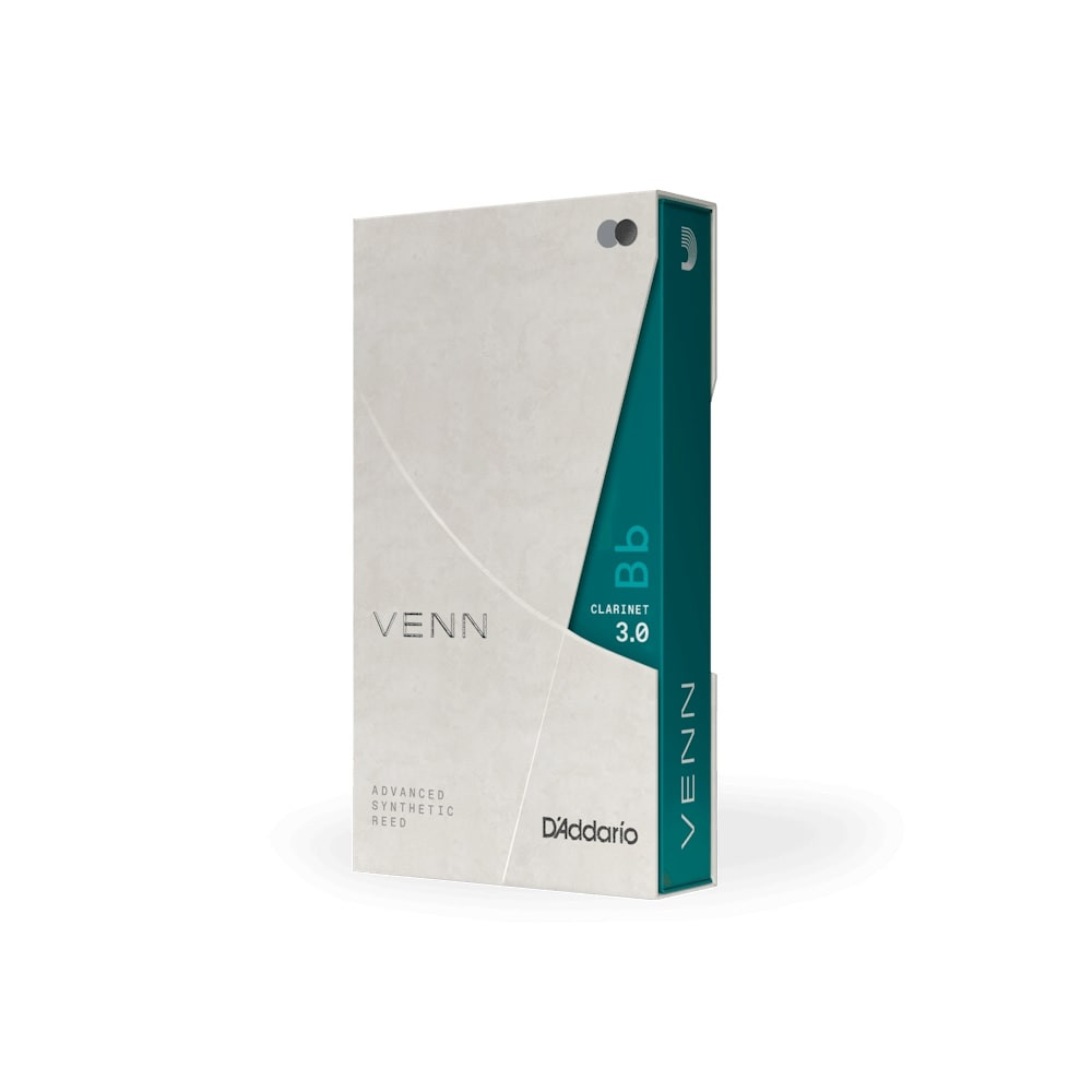 Galerijní obrázek č.1 Bb klarinet D'ADDARIO VBB0130G2 VENN Gen. 2 - Bb Clarinet Reed 3.0