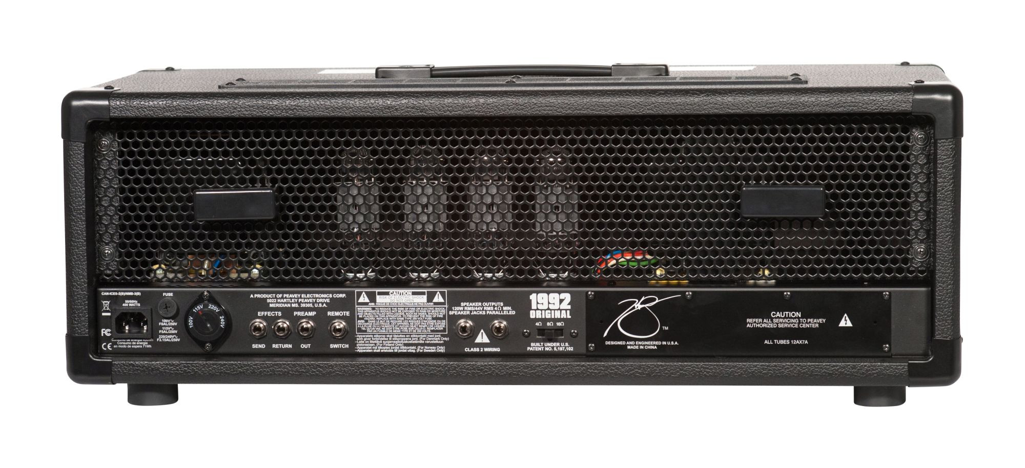 Galerijní obrázek č.3 Lampové zesilovače PEAVEY 6505 1992 Original Tube Head Guitar Amplifier