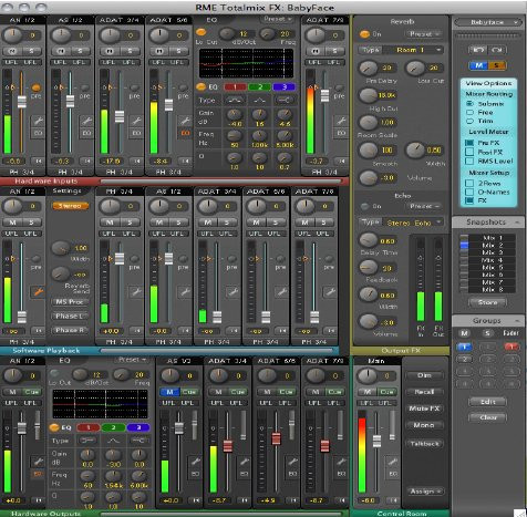 Galerijní obrázek č.4 USB zvukové karty R.M.E. RME Babyface Blue