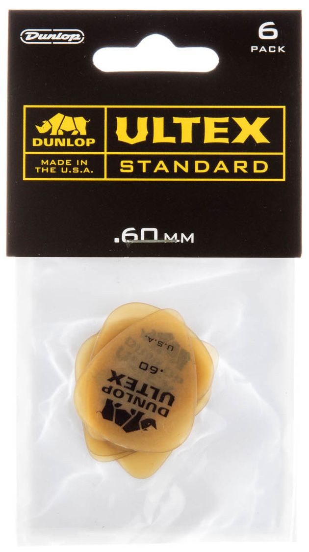 Galerijní obrázek č.2 Tvrdost do 0.70 DUNLOP Ultex Standard Pick .60mm