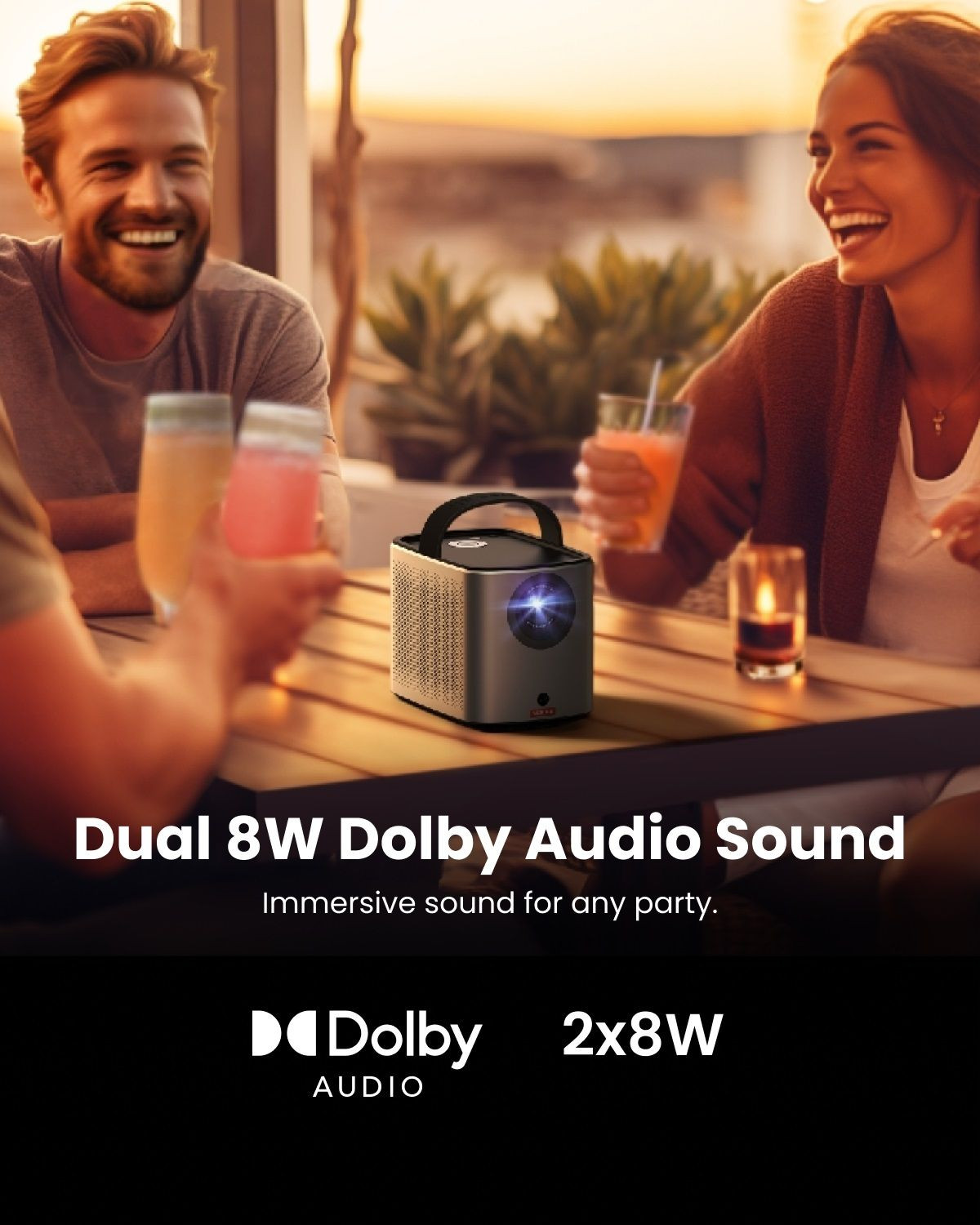 Galerijní obrázek č.3 Přenosné přehrávače a projektory ANKER Nebula Mars 3 Air A-Stock