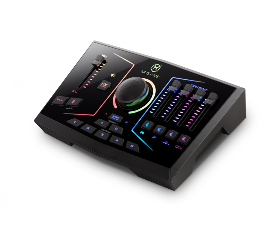 Hlavní obrázek USB zvukové karty M-AUDIO M-GAME RGB DUAL
