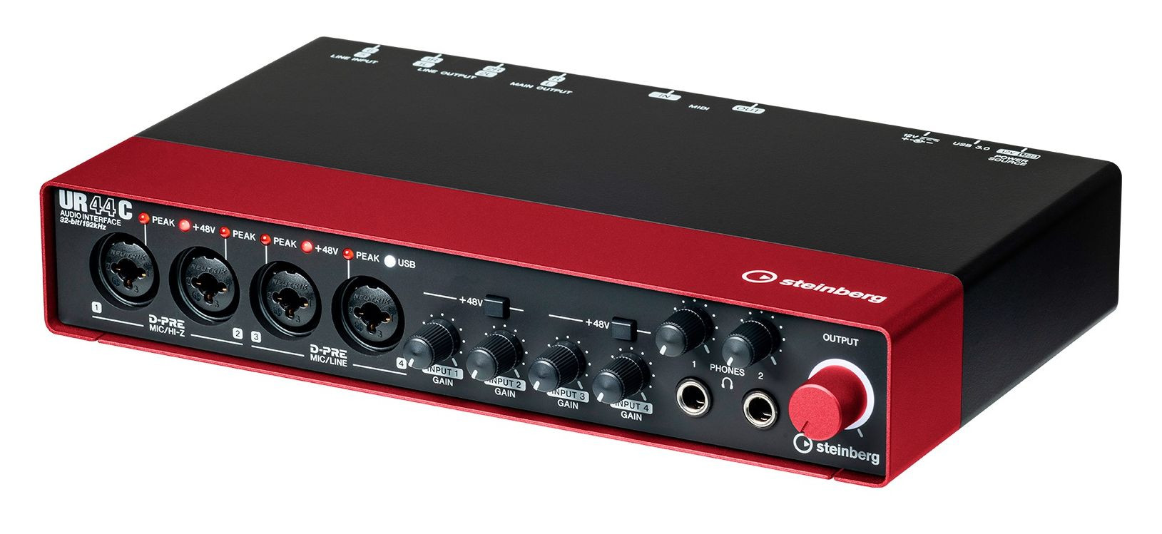 Galerijní obrázek č.3 USB zvukové karty STEINBERG UR44C RD