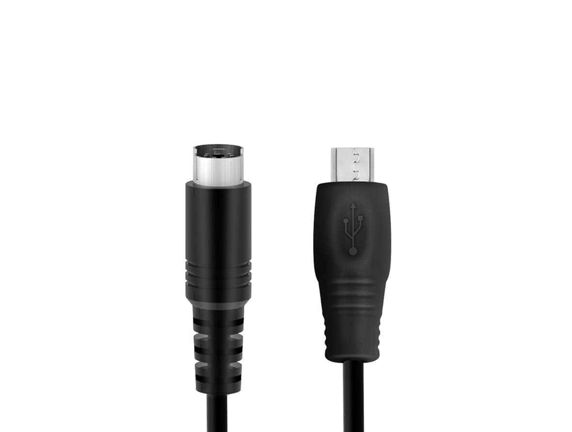Hlavní obrázek MIDI kabely IK MULTIMEDIA Micro-USB-OTG to Mini-DIN cable