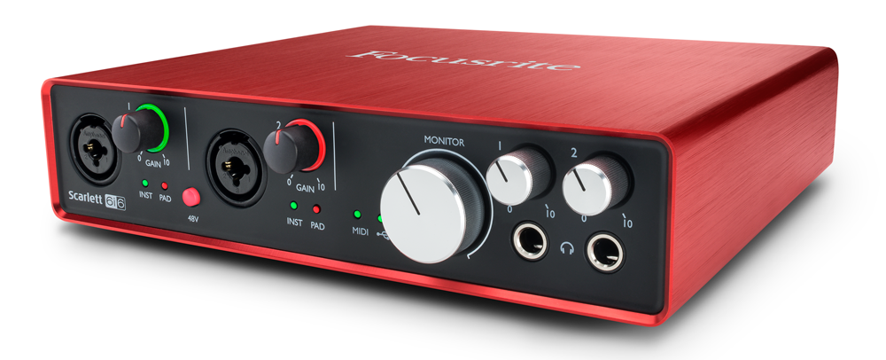 Galerijní obrázek č.3 USB zvukové karty FOCUSRITE Scarlett 6i6 2nd Gen