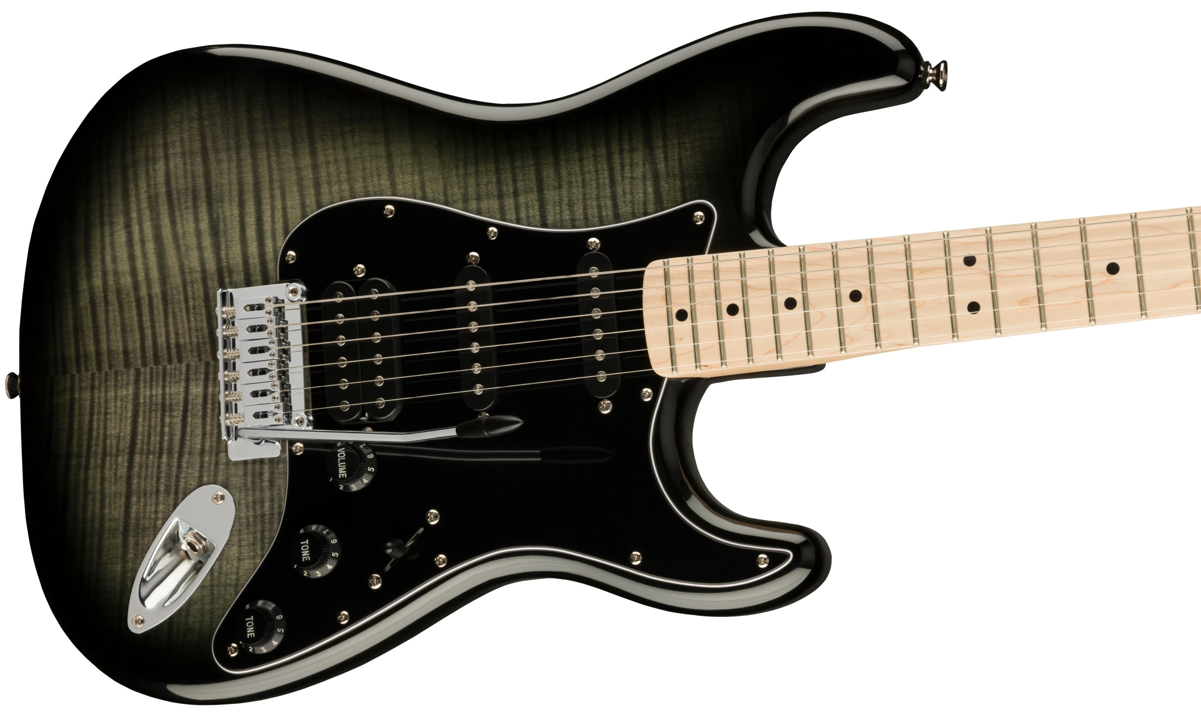 Galerijní obrázek č.3 ST - modely FENDER SQUIER Affinity Series Stratocaster FMT HSS - Black Burst