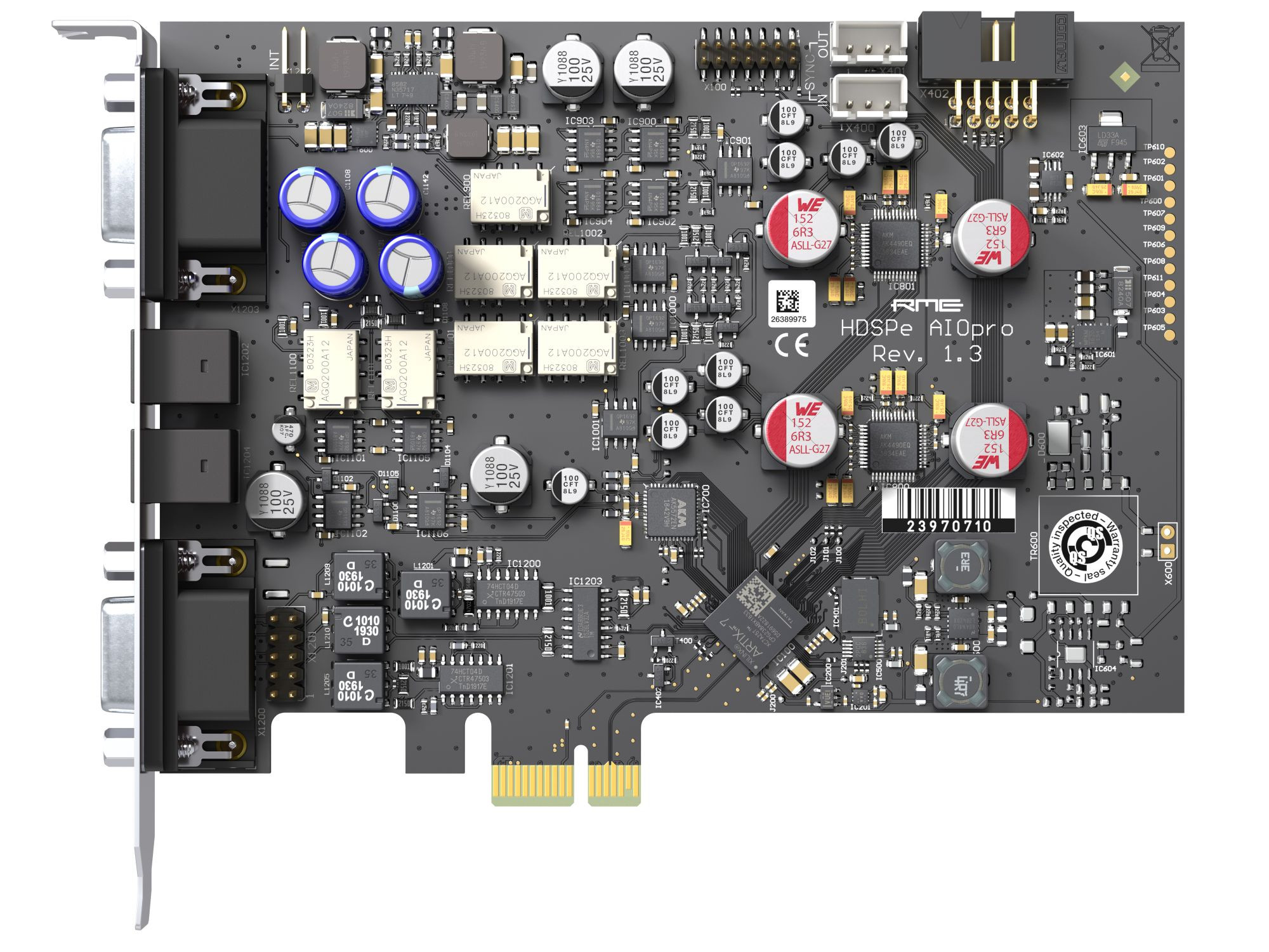 Galerijní obrázek č.1 PCI/PCIe zvukové karty R.M.E. HDSPe AIO Pro