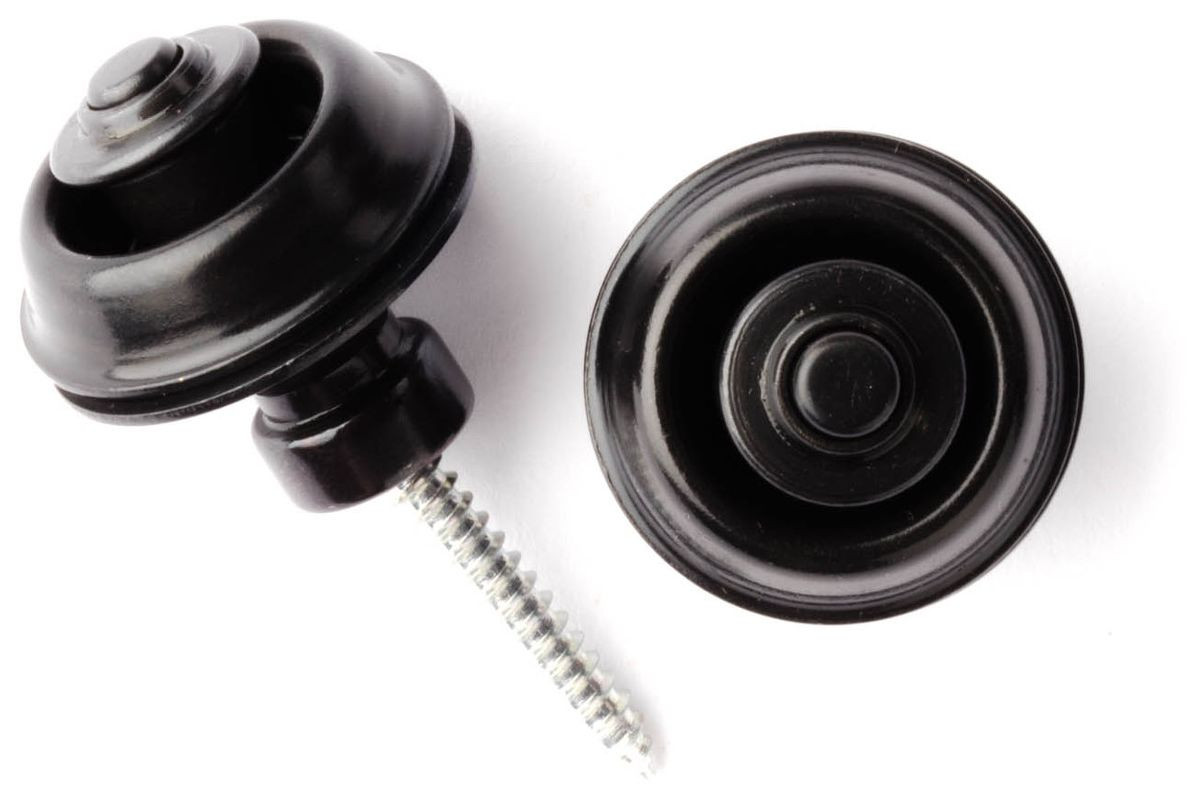 Galerijní obrázek č.1 Příslušenství DUNLOP Straplok Strap Retainers Traditional - Black Oxide