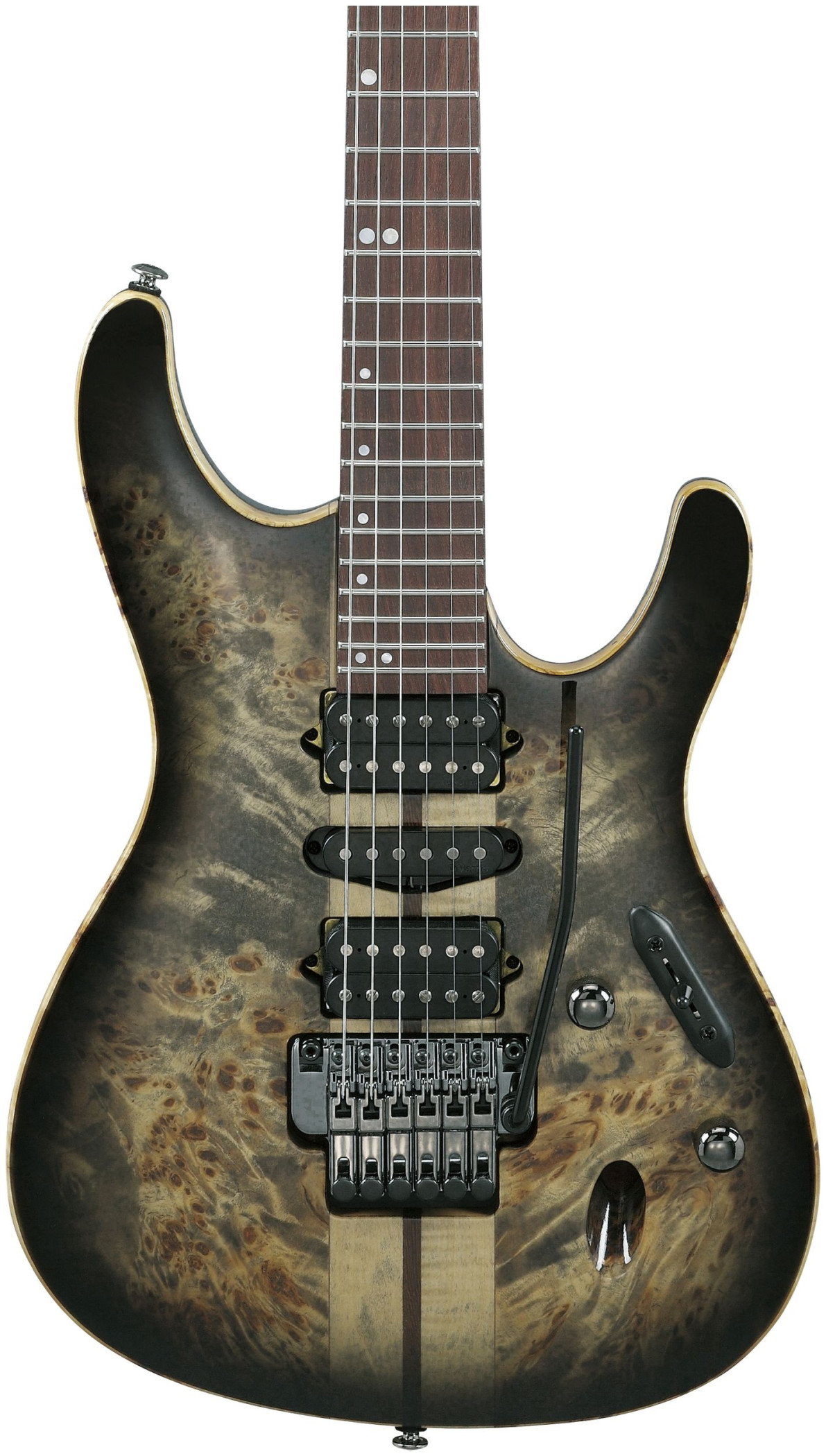Galerijní obrázek č.3 Superstrat IBANEZ S1070PBZ Charcoal Black Burst