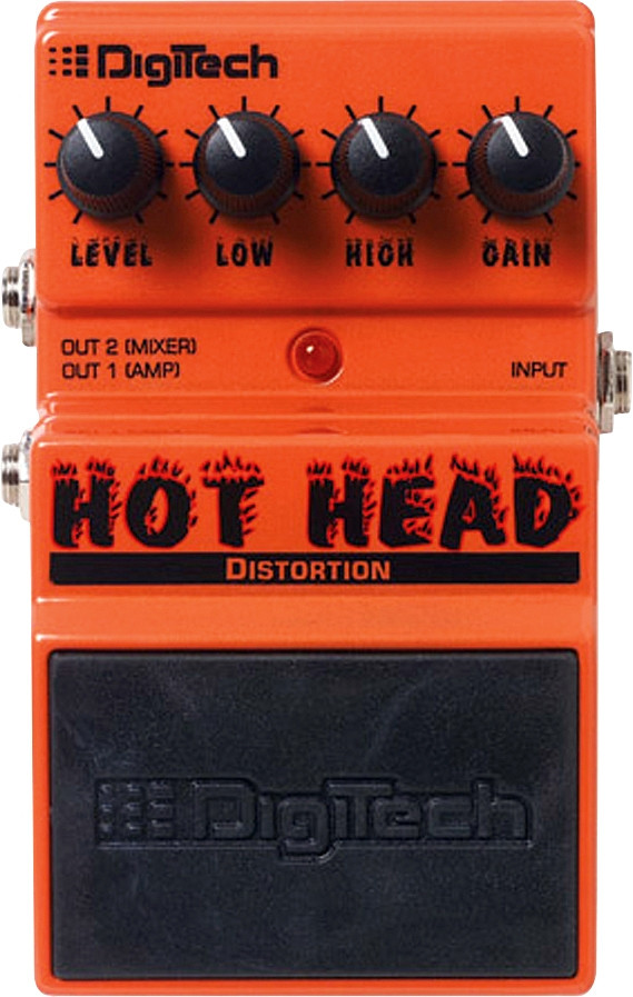 Hlavní obrázek Overdrive, distortion, fuzz, boost DIGITECH Hot Head