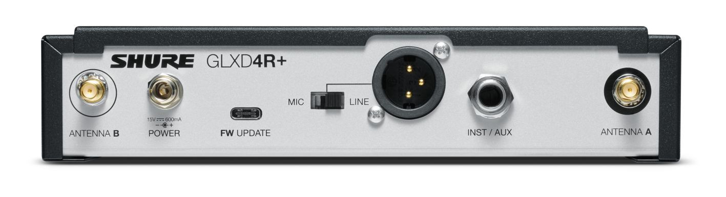 Galerijní obrázek č.2 S hlavovým mikrofonem SHURE GLXD14R+/MX53