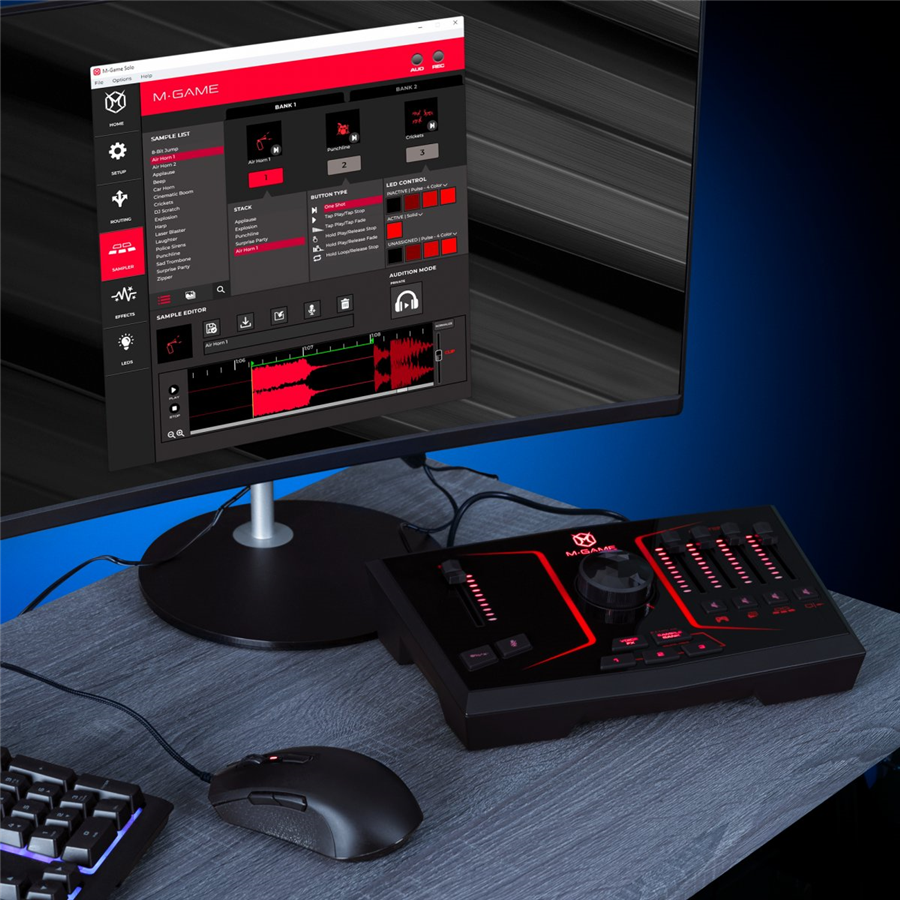 Galerijní obrázek č.13 USB zvukové karty M-AUDIO M-GAME SOLO