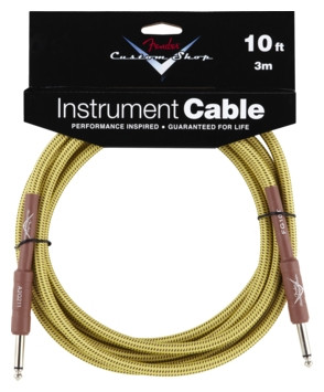 Hlavní obrázek 1-4m FENDER Custom Shop Performance Series Cable, 10', Tweed