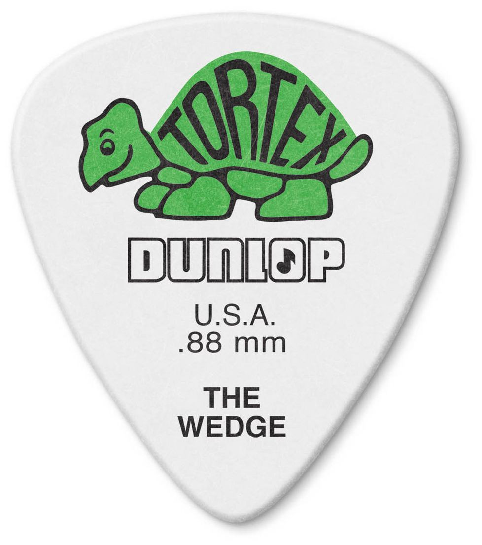 Hlavní obrázek Tvrdost  0.88 DUNLOP Tortex Wedge Pick .88mm - 12 ks