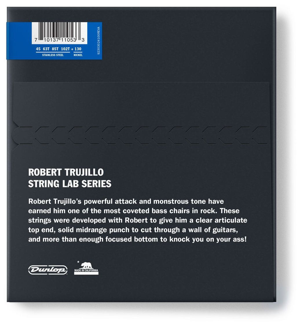 Galerijní obrázek č.1 Tvrdost .045 DUNLOP RTT45130T Robert Trujillo Icon Bass Strings