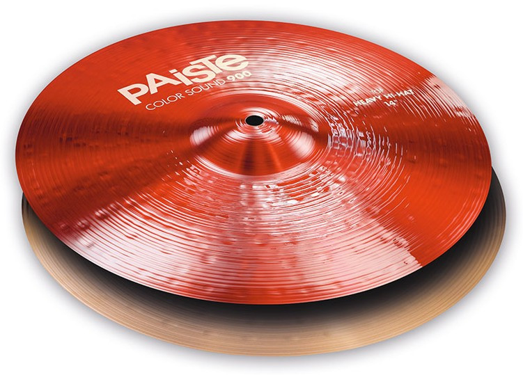 Hlavní obrázek 14" PAISTE 900 Color Sound Red Heavy Hihat 14”