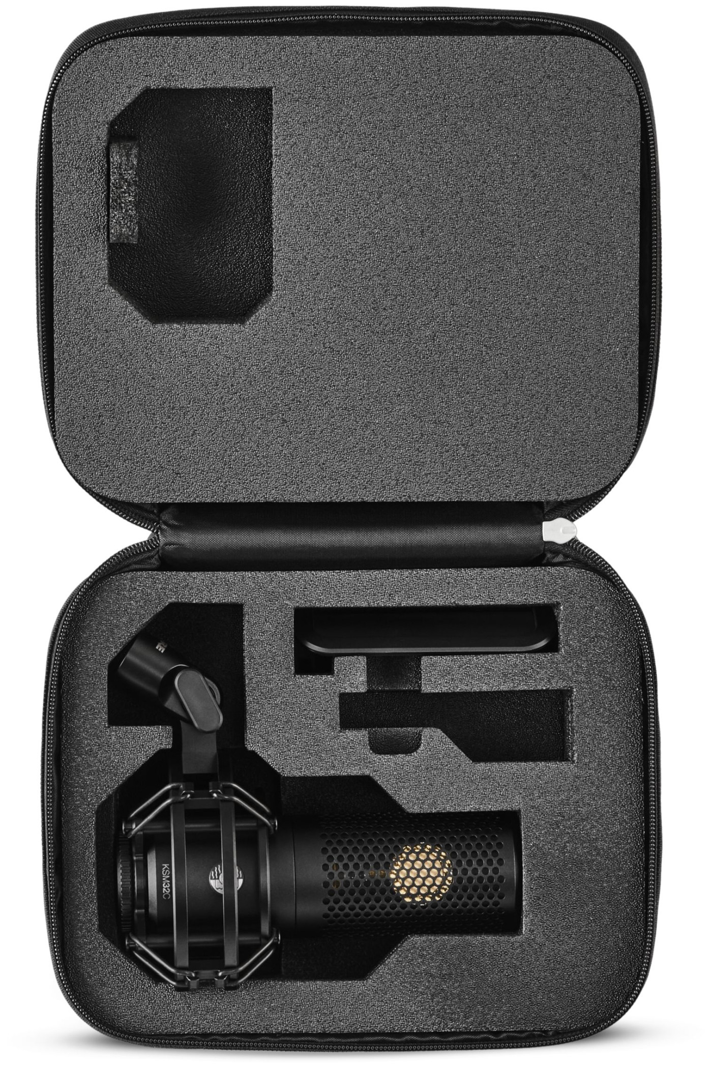 Galerijní obrázek č.1 Velkomembránové kondenzátorové mikrofony SHURE KSM32C/SM