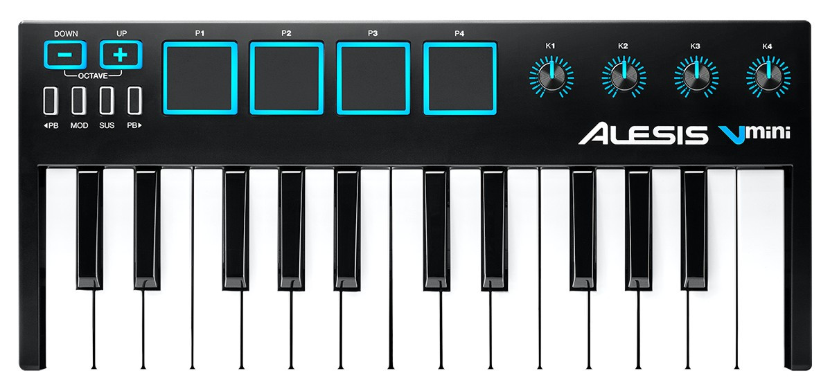 Galerijní obrázek č.1 MIDI keyboardy ALESIS VMINI