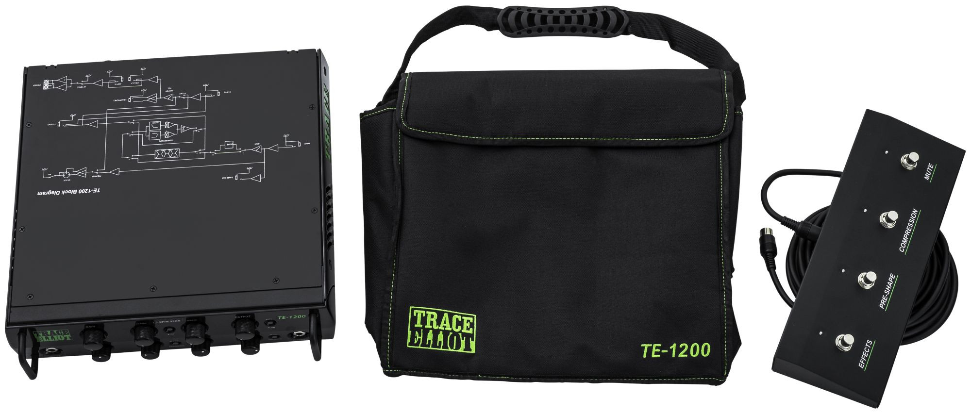 Galerijní obrázek č.8 Tranzistorové zesilovače TRACE ELLIOT TE-1200 Bass Amplifier Head