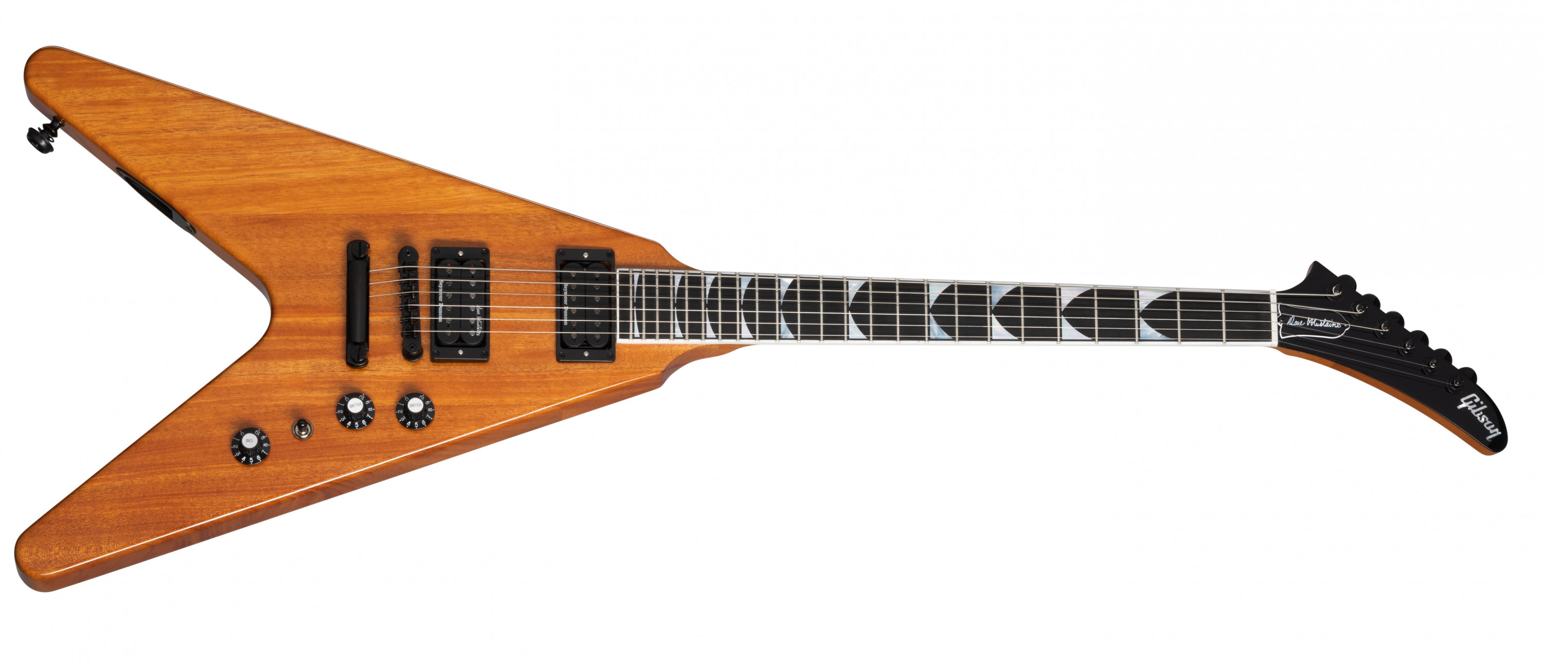 Hlavní obrázek Hard&heavy GIBSON Dave Mustaine Flying V EXP - Antique Natural
