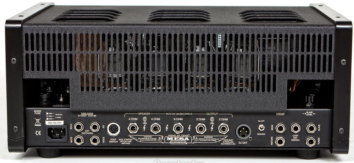 Galerijní obrázek č.1 Lampové zesilovače MESA BOOGIE Bass Strategy Eight:88 Head