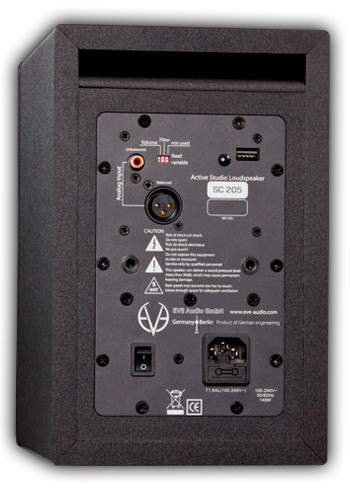 Galerijní obrázek č.4 Aktivní monitory s DSP korekcí akustiky EVE AUDIO SC205