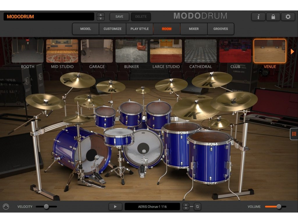 Galerijní obrázek č.1 Virtuální nástroje IK MULTIMEDIA MODO DRUM - CROSSGRADE (box)