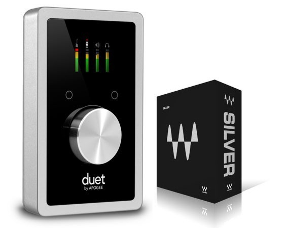 Galerijní obrázek č.10 Zvukové karty pro iOs APOGEE Duet iOS Mac + Waves Silver Plugin SET