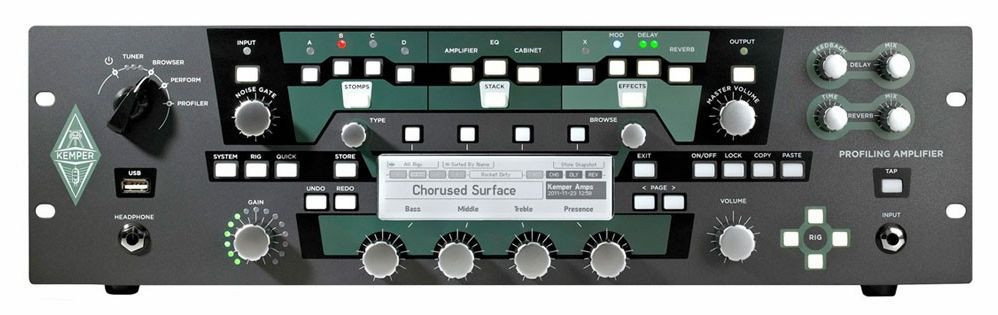 Hlavní obrázek Předzesilovače a koncové zesilovače KEMPER Profiler Rack