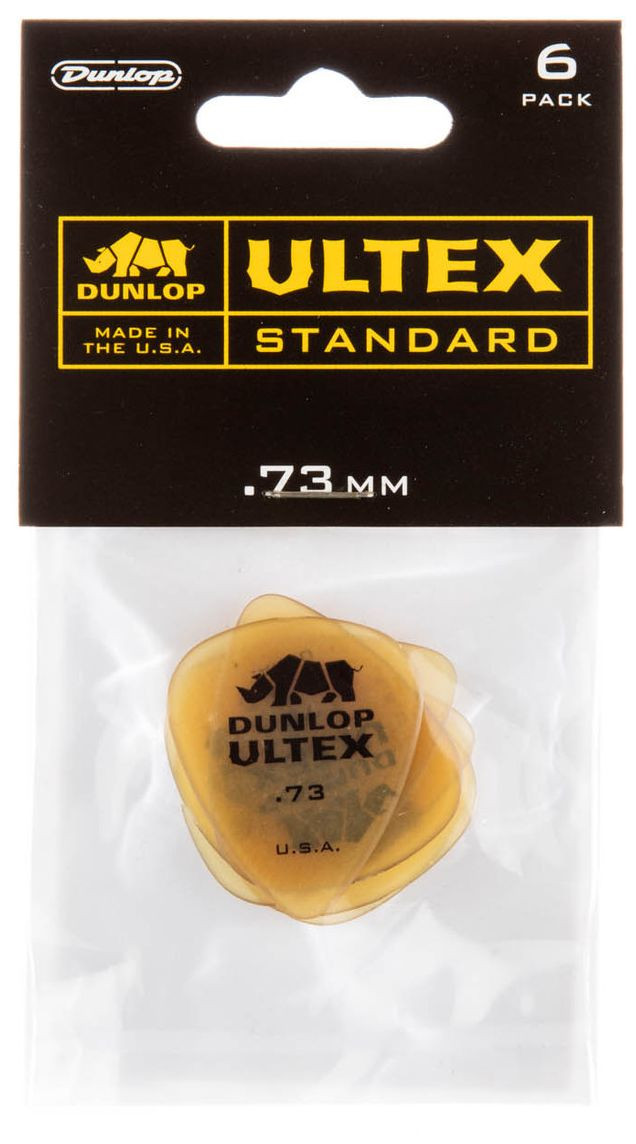Galerijní obrázek č.2 Tvrdost  0.73 DUNLOP Ultex Standard Pick .73mm