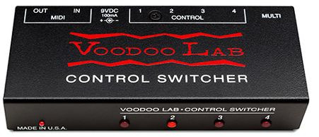Hlavní obrázek Footswitche a přepínače VOODOOLAB Control Switcher