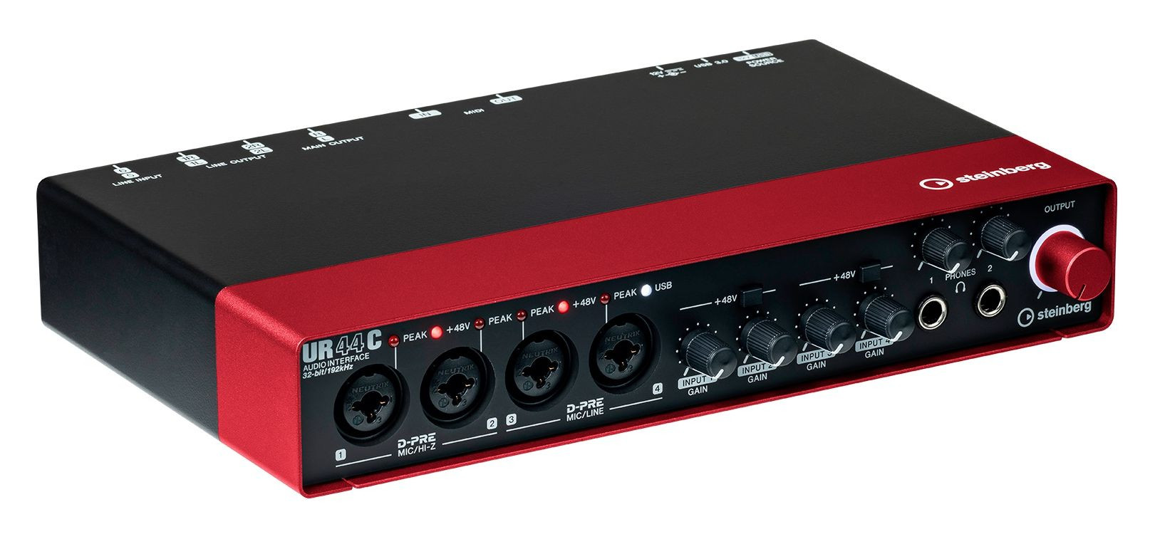 Hlavní obrázek USB zvukové karty STEINBERG UR44C RD