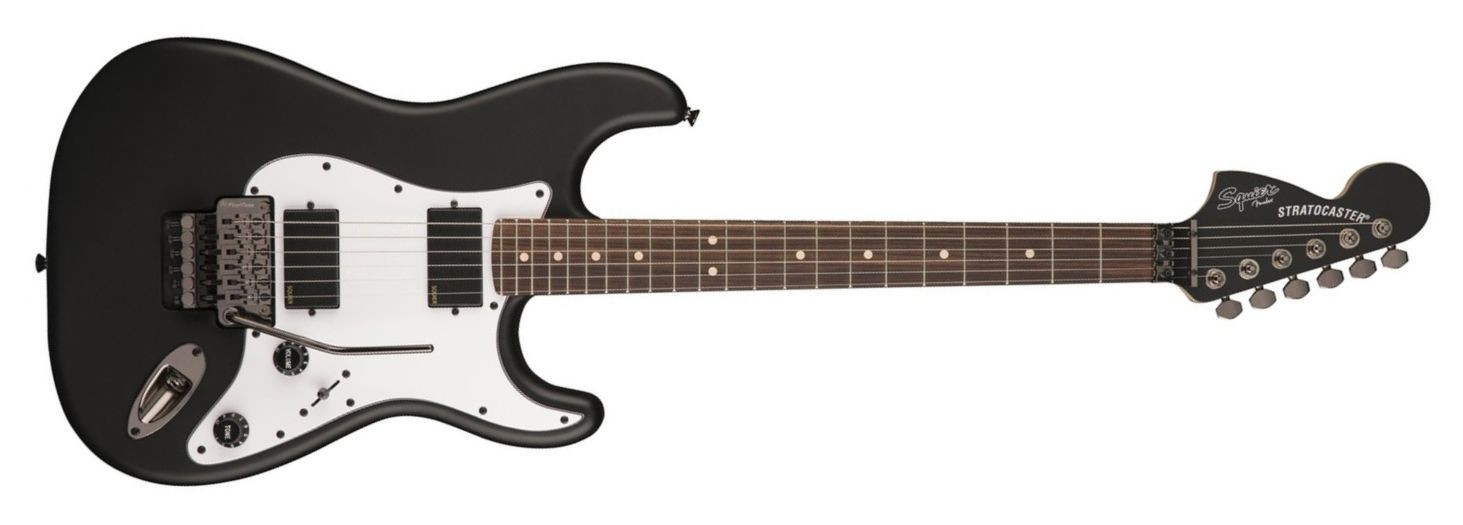 Hlavní obrázek Elektrické kytary FENDER SQUIER Contemporary Active Stratocaster HH Flat Black Rosewood B-STOCK