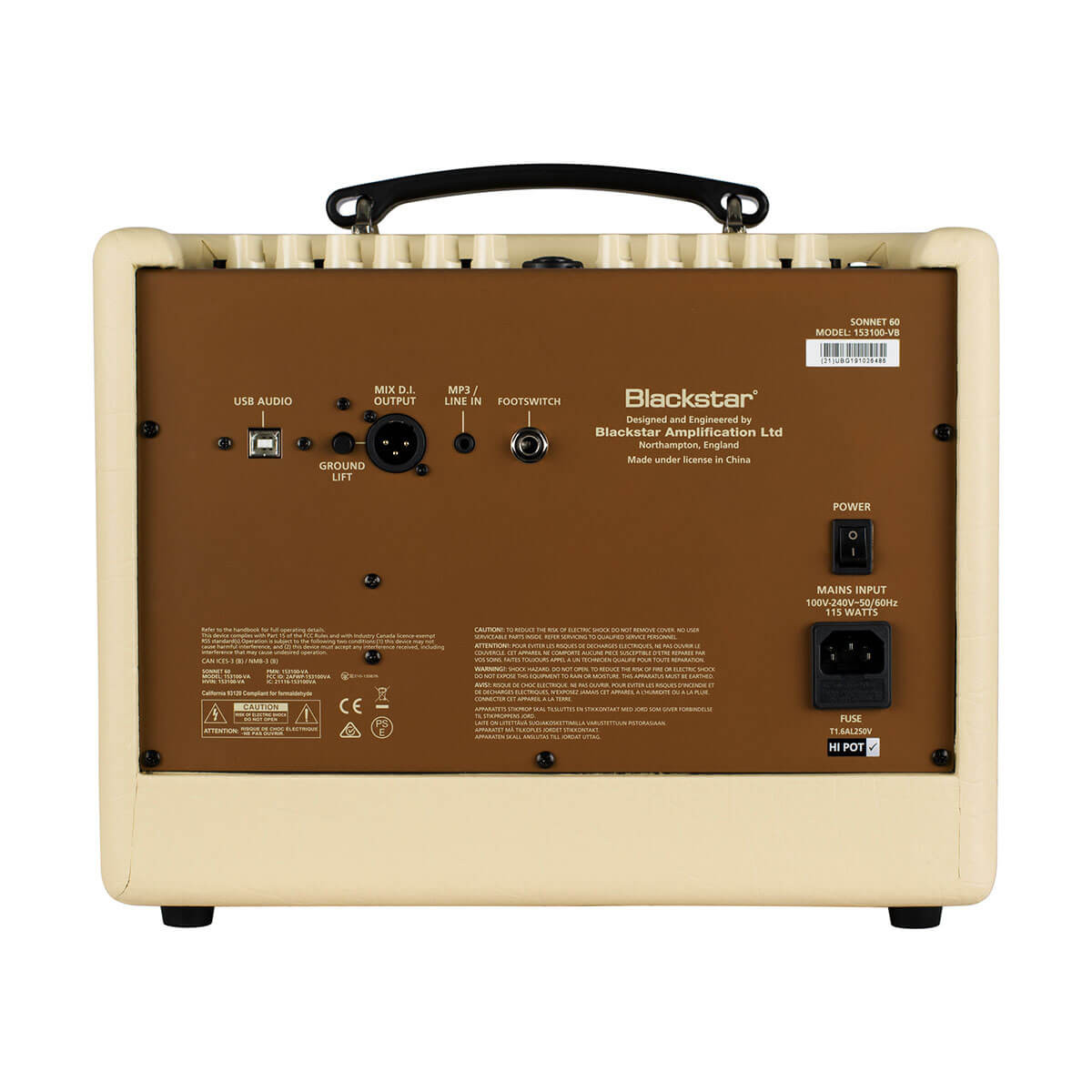 Galerijní obrázek č.3 Akustická komba BLACKSTAR Sonnet 60 - Blonde