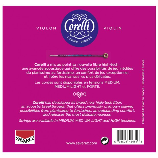 Galerijní obrázek č.1 Struny SAVAREZ 900M Corelli Cantiga - Medium