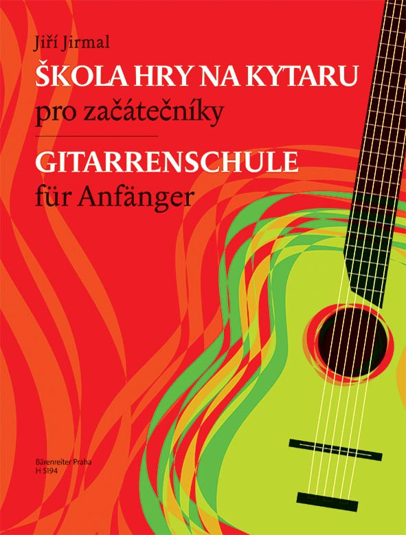 Hlavní obrázek Zpěvníky a učebnice PUBLIKACE Škola hry na kytaru pro začátečníky - Jiří Jirmal
