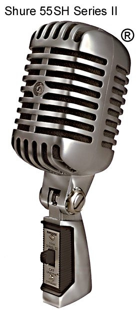 Hlavní obrázek Dynamické pódiové vokální mikrofony SHURE 55SH-II