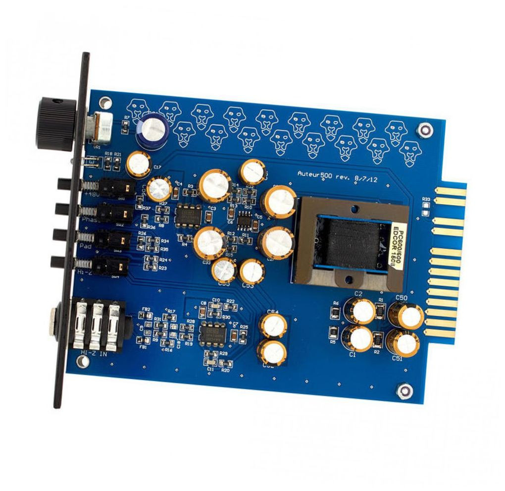 Galerijní obrázek č.2 API 500 a RackPack předzesilovače BLACK LION AUDIO Auteur mkII 500