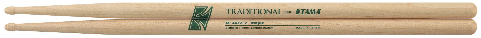 Hlavní obrázek Ostatní TAMA -M-JAZZ-2 Traditional Series Drumsticks