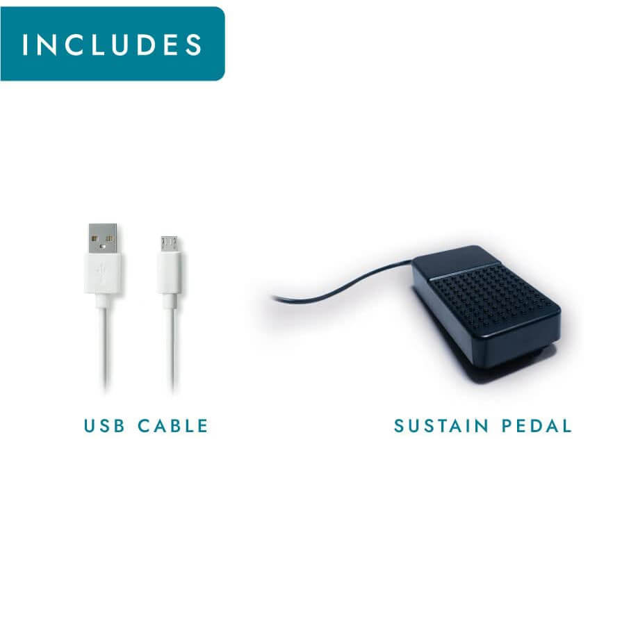 Galerijní obrázek č.4 Stage piana CARRY-ON Folding Piano 49 Touch - Black